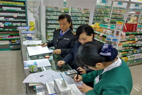 衡阳市场监管所开展药品零售企业执业 药师配备情况专项检查